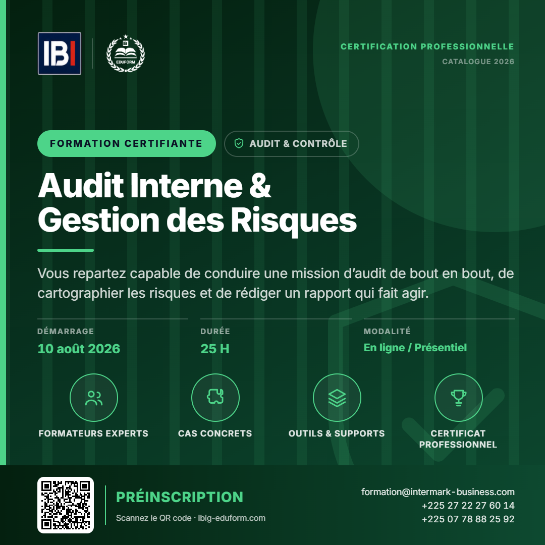 Audit Interne & Gestion des Risques
