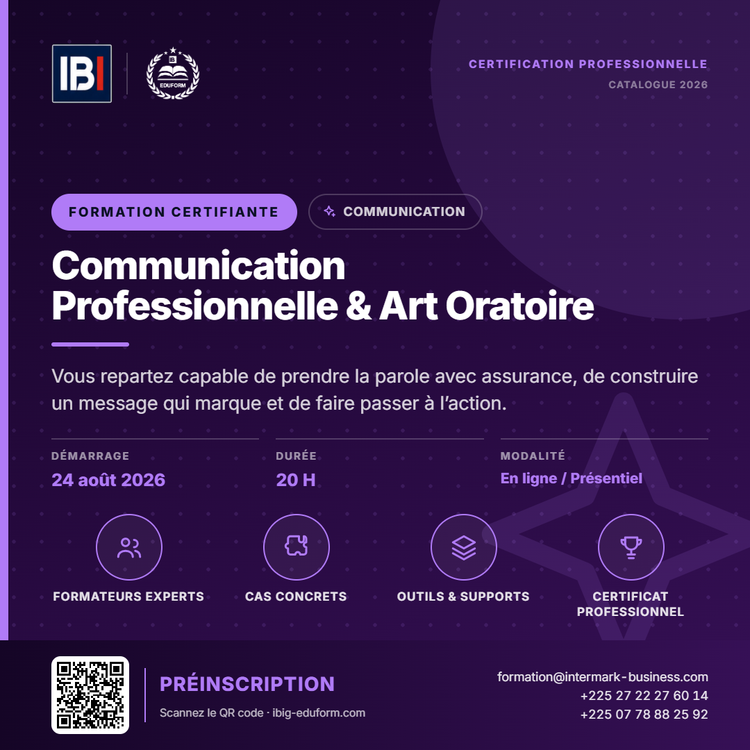 Communication Professionnelle & Art Oratoire